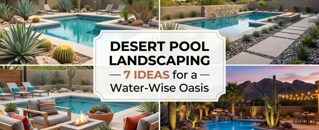 Desert Pool Landscaping — 7 Ideas for a Water-Wise Oasis