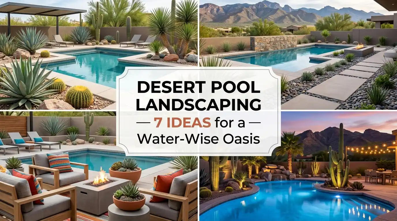 Desert Pool Landscaping — 7 Ideas for a Water-Wise Oasis