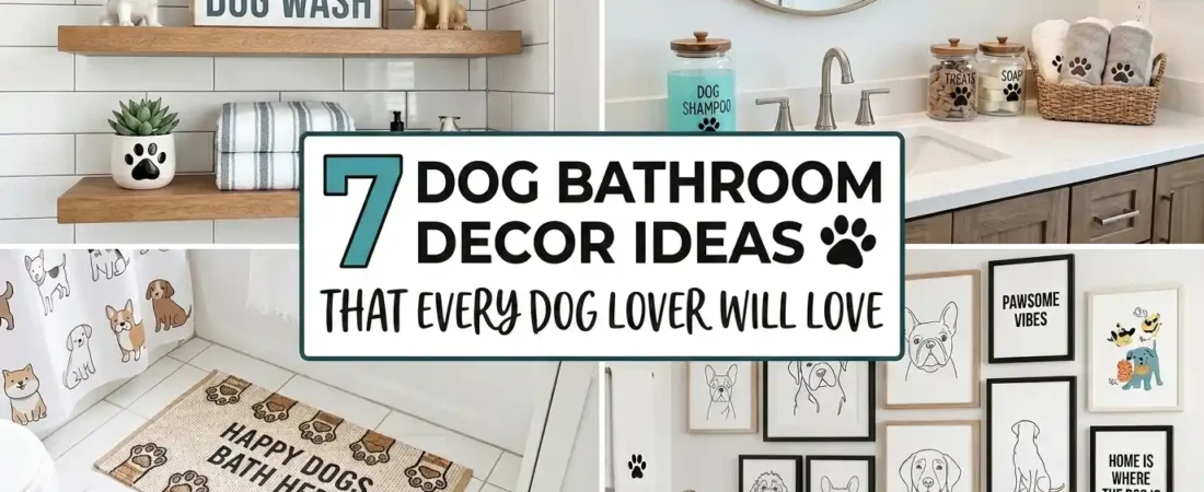 7 Dog Bathroom Decor Ideas That Are Cute and Stylish
