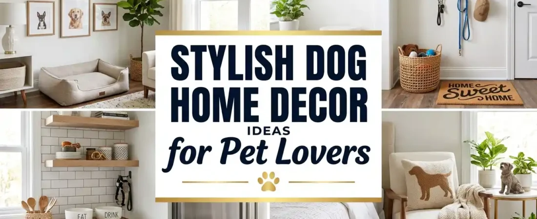 Stylish Dog Home Decor Ideas for Pet Lovers