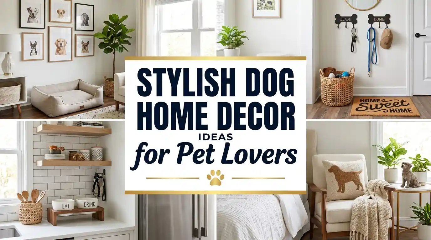 Stylish Dog Home Decor Ideas for Pet Lovers