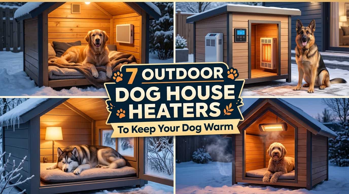 7 Outdoor Dog House Heaters to Keep Your Dog Warm