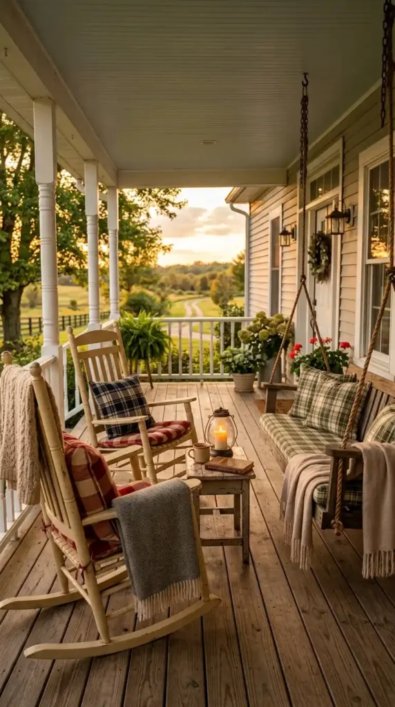 Farmhouse porch rocking chair