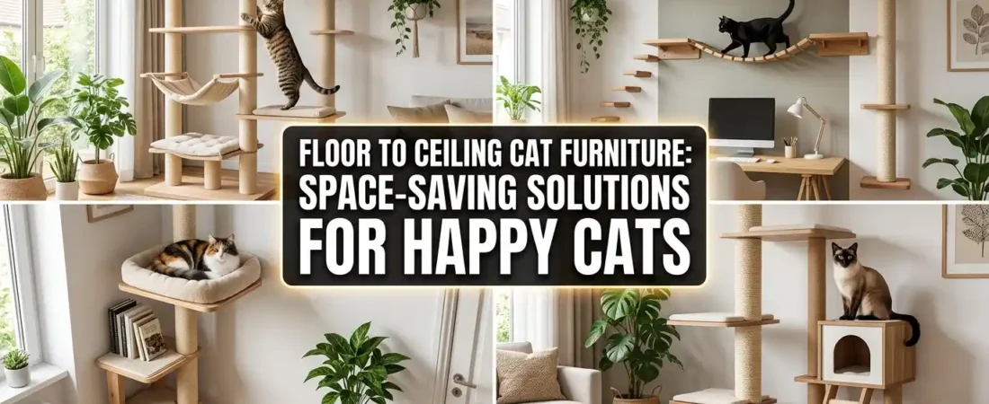 Floor to Ceiling Cat Furniture for Happy Cats