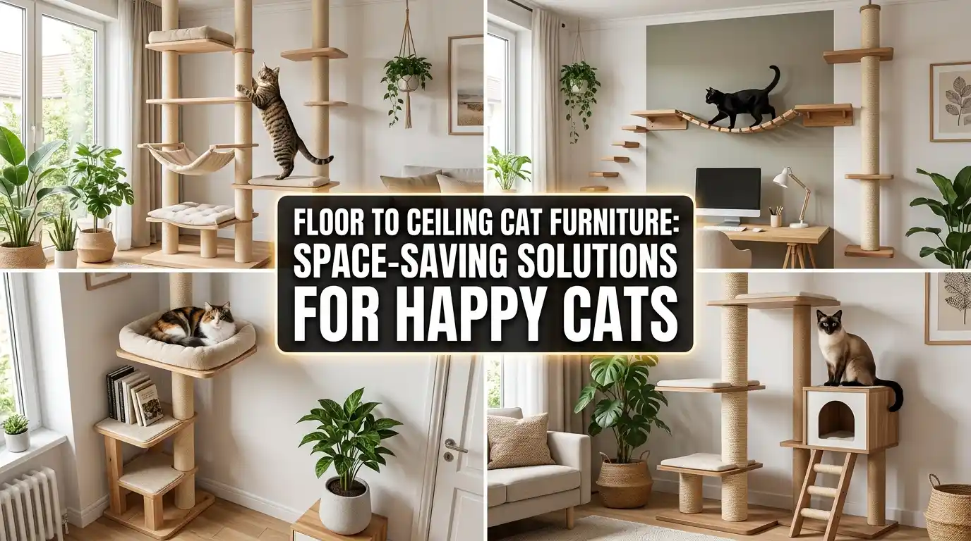 Floor to Ceiling Cat Furniture for Happy Cats