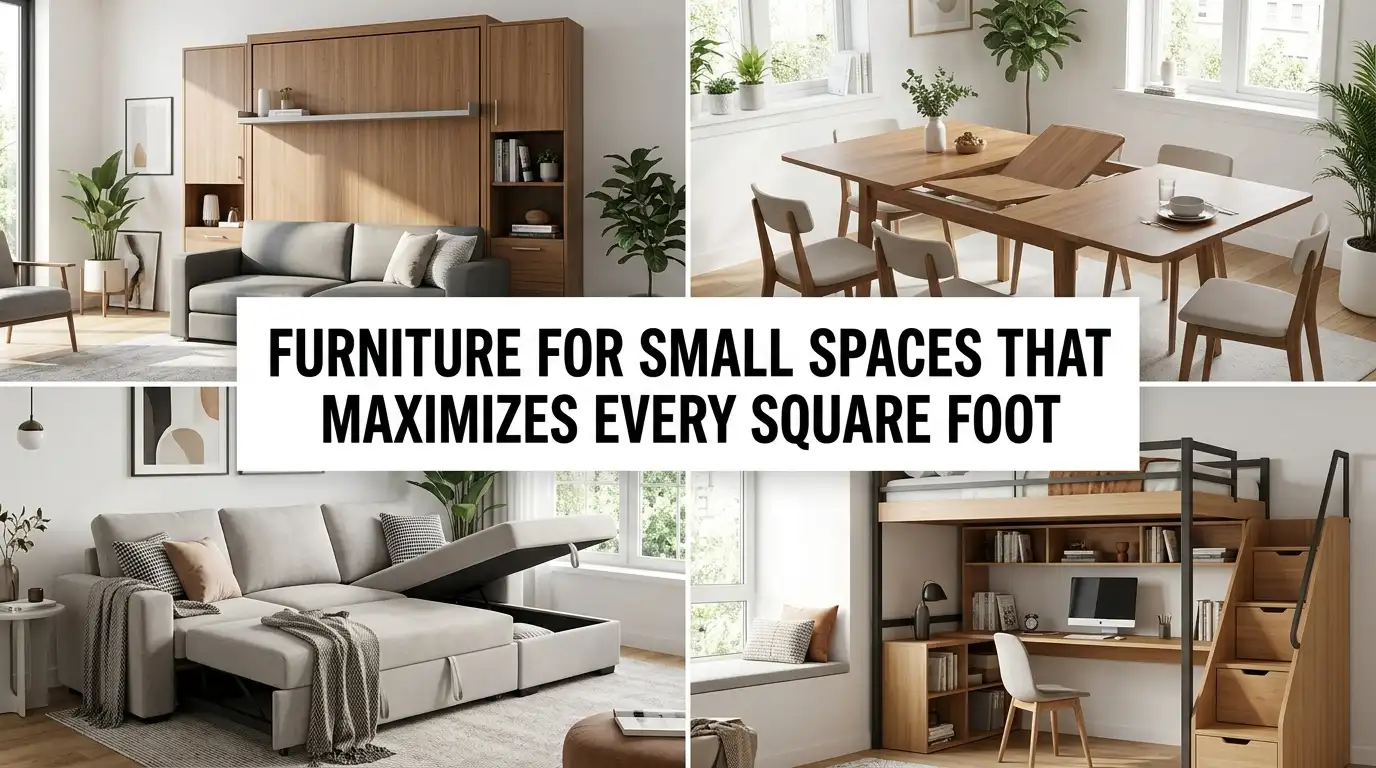Furniture for Small Spaces That Maximizes Every Square Foot