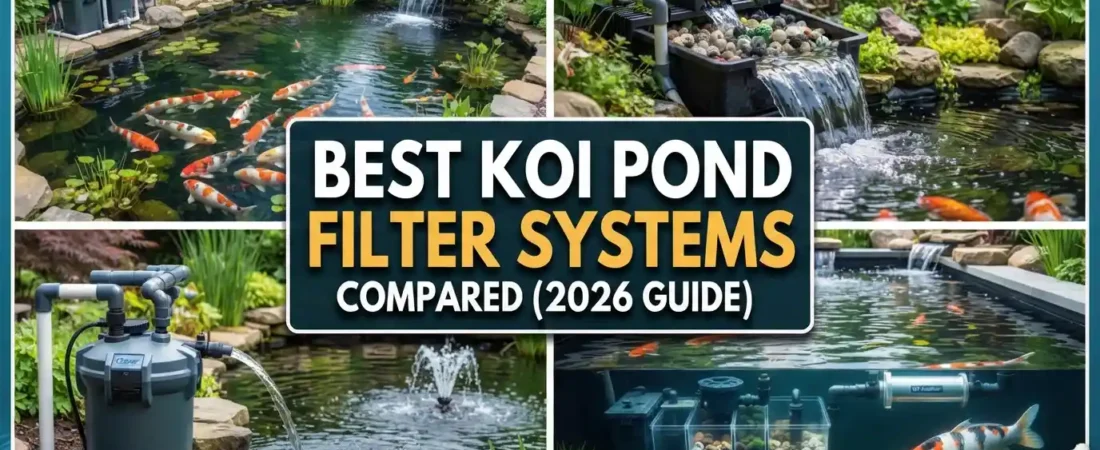 Best Koi Pond Filter Systems Compared (2026 Guide)