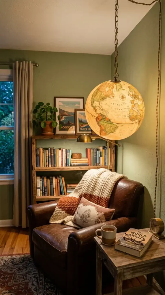 Globe pendant light DIY