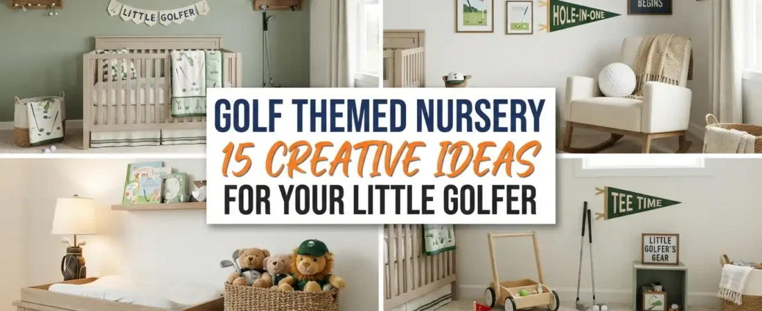 Golf Themed Nursery: 15 Creative Ideas for Your Little Golfer