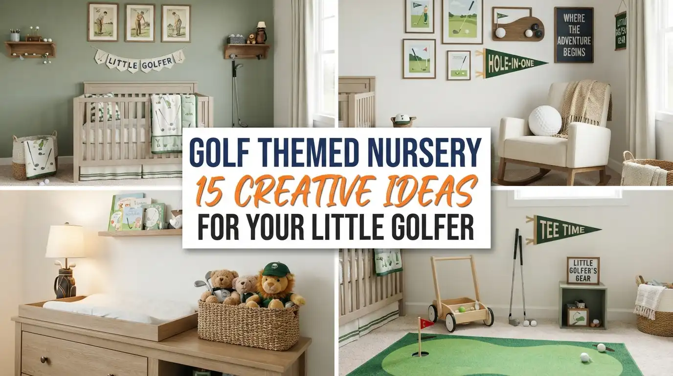 Golf Themed Nursery: 15 Creative Ideas for Your Little Golfer