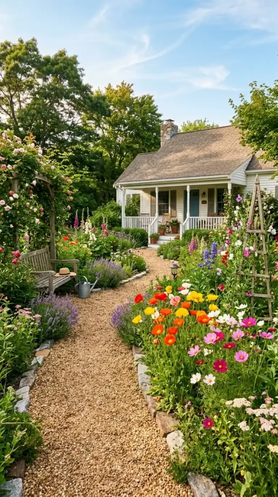 Gravel garden ideas cottage garden