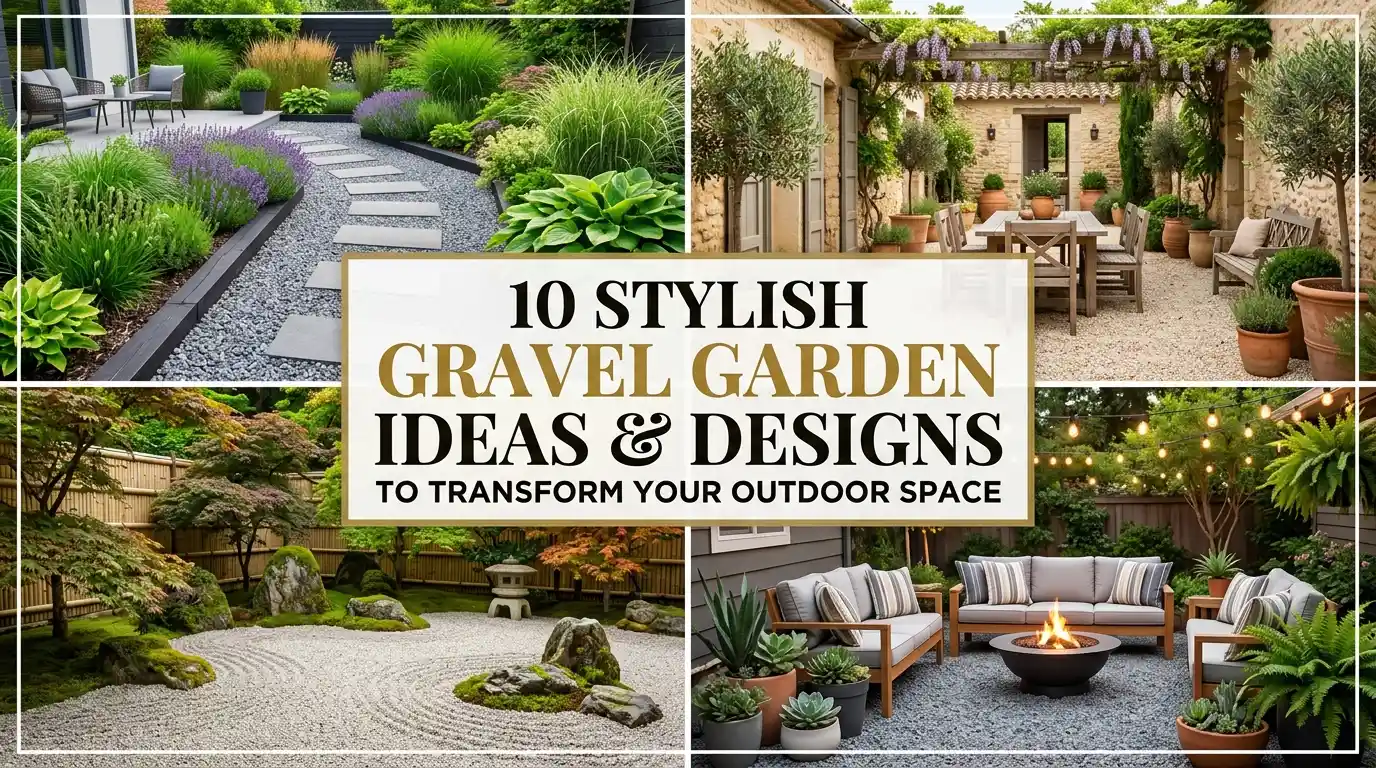 10 Stylish Gravel Garden Ideas Designs