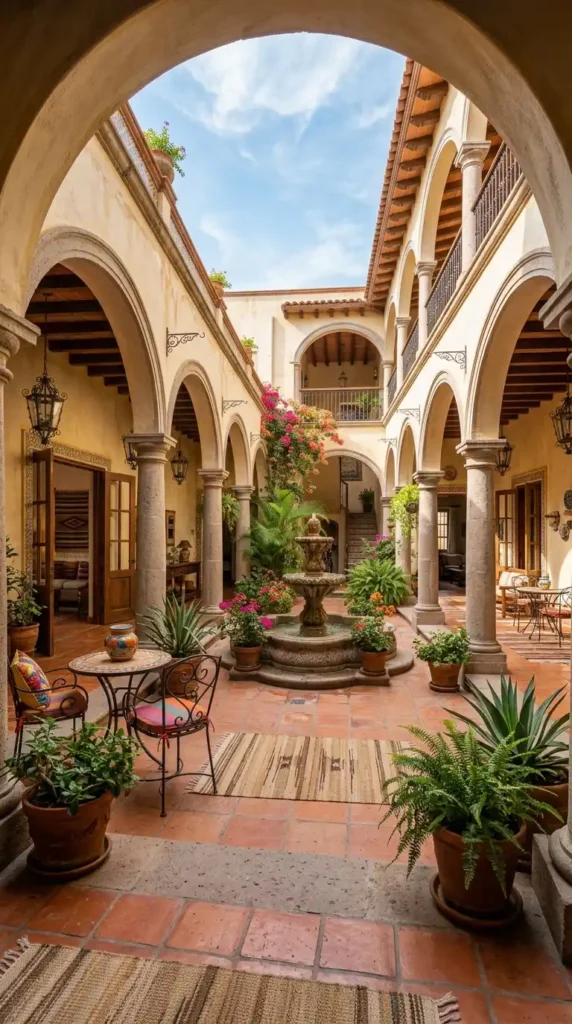 Hacienda patio