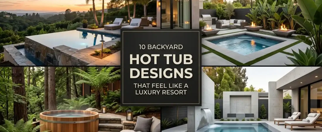 10 Backyard Hot Tub Designs That Feel Like a Luxury Resort