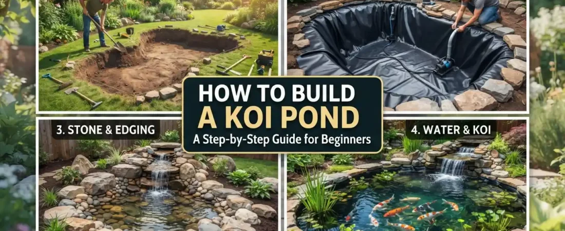 How to Build a Koi Pond: A Step-by-Step Guide for Beginners