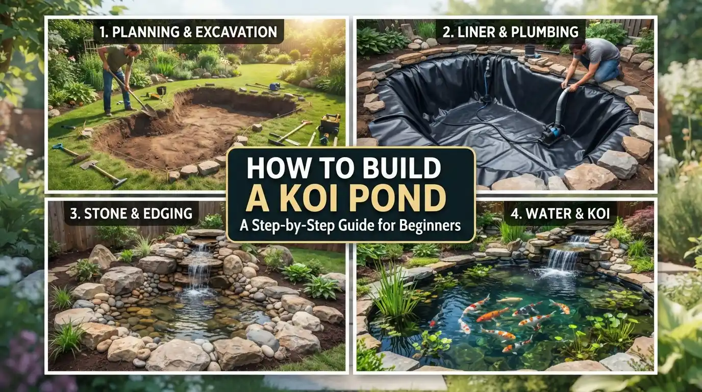How to Build a Koi Pond: A Step-by-Step Guide for Beginners
