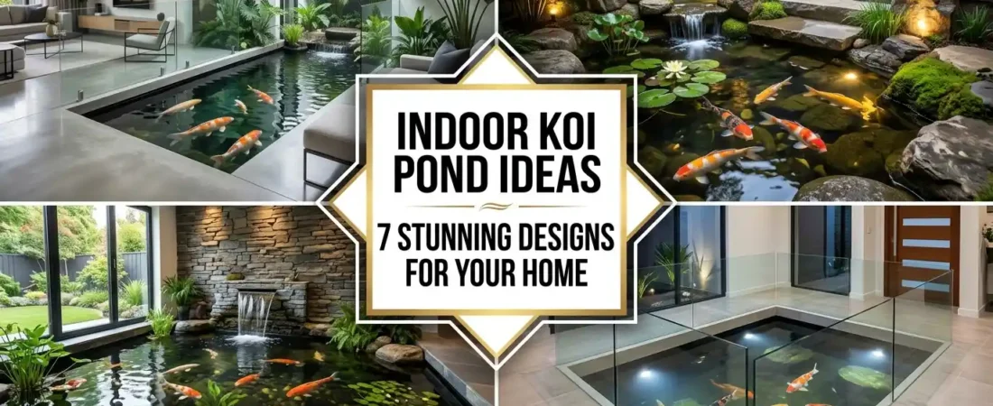 Indoor Koi Pond Ideas: 7 Stunning Designs for Your Home
