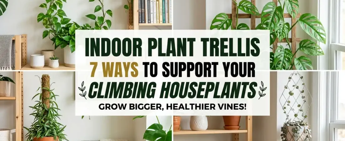 Indoor Plant Trellis: 7 Ways to Support Your Climbing Houseplants
