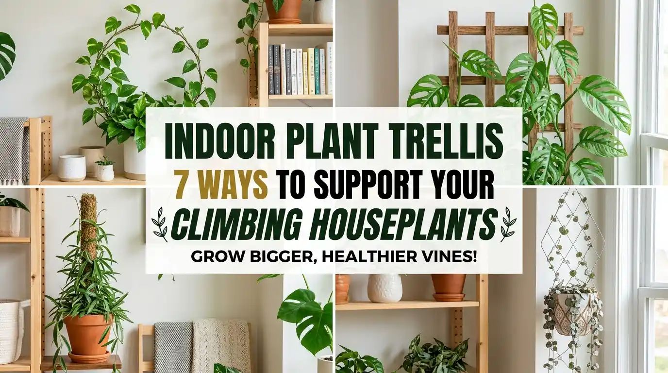 Indoor Plant Trellis: 7 Ways to Support Your Climbing Houseplants