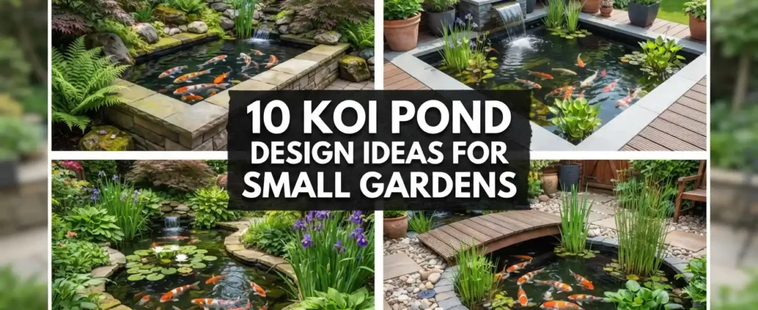 10 Koi Pond Design Ideas for Small Gardens