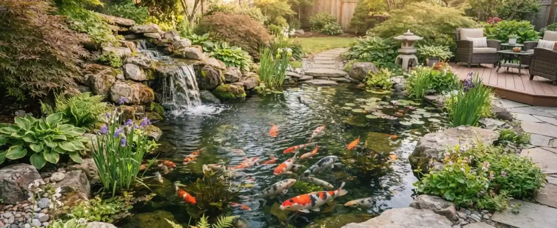 15 Jaw-Dropping Koi Pond Ideas You’ll Love
