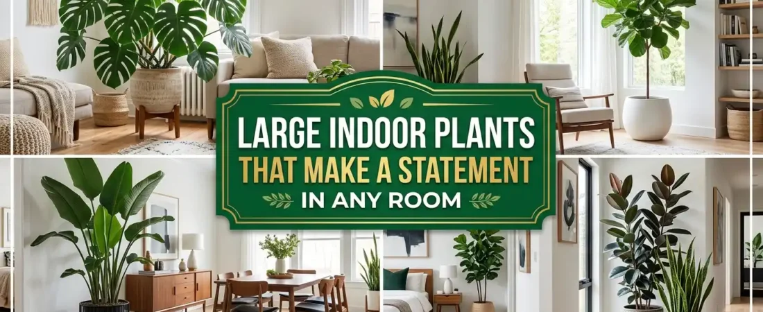 Large Indoor Plants That Make a Statement in Any Room