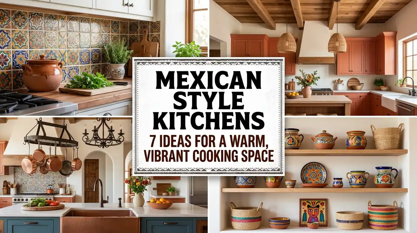 Mexican Style Kitchens: 7 Ideas for a Warm, Vibrant Cooking Space