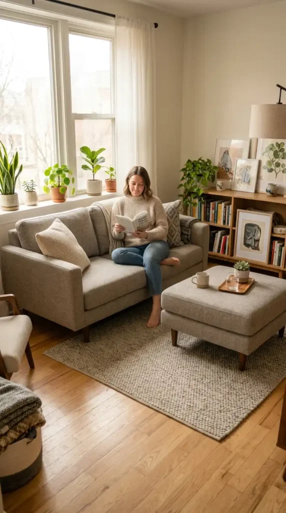 Modular sofa reconfigurable