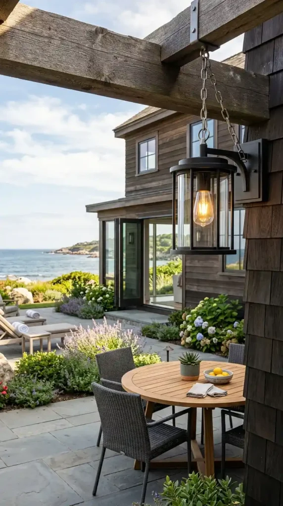 Outdoor pendant light