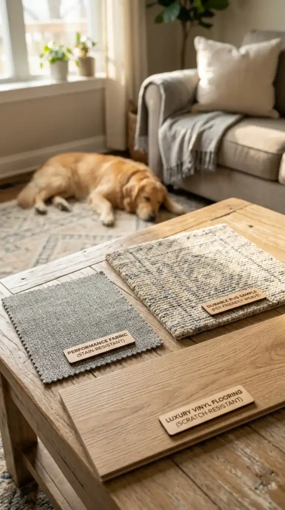 Pet-friendly materials home decor