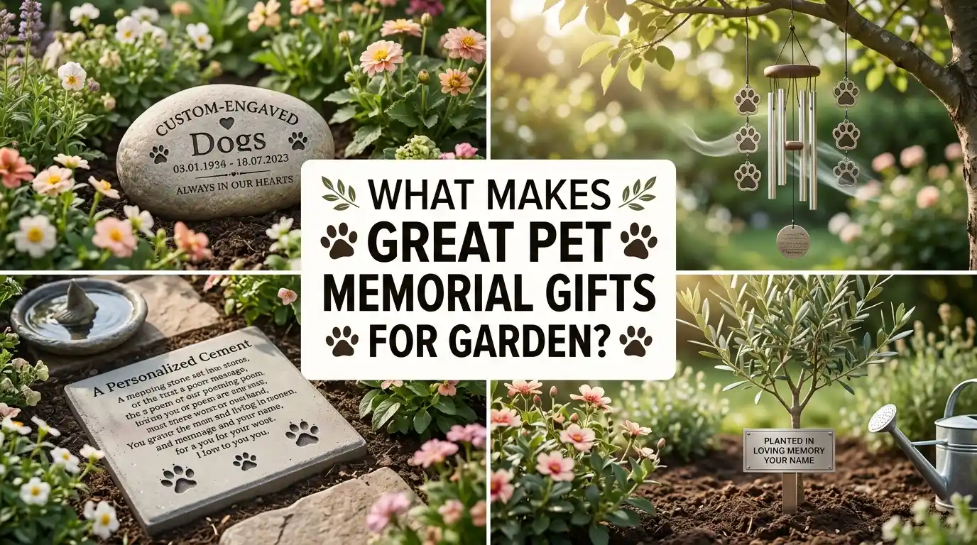 What Makes Great Pet Memorial Gifts for Garden?