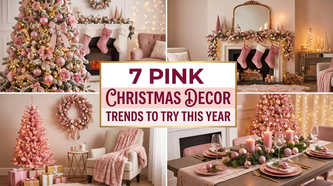 7 Pink Christmas Decor Trends to Try This Year