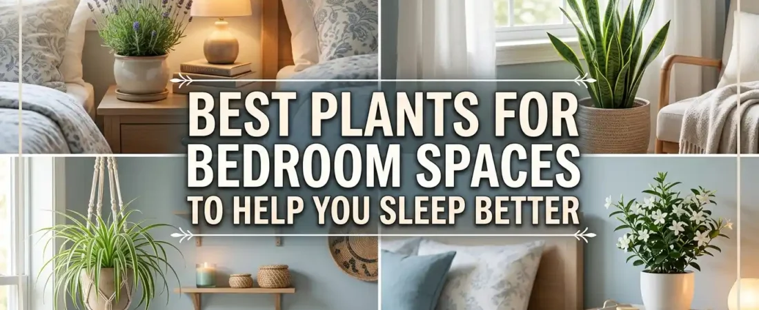 Best Plants for Bedroom Spaces to Help You Sleep Better