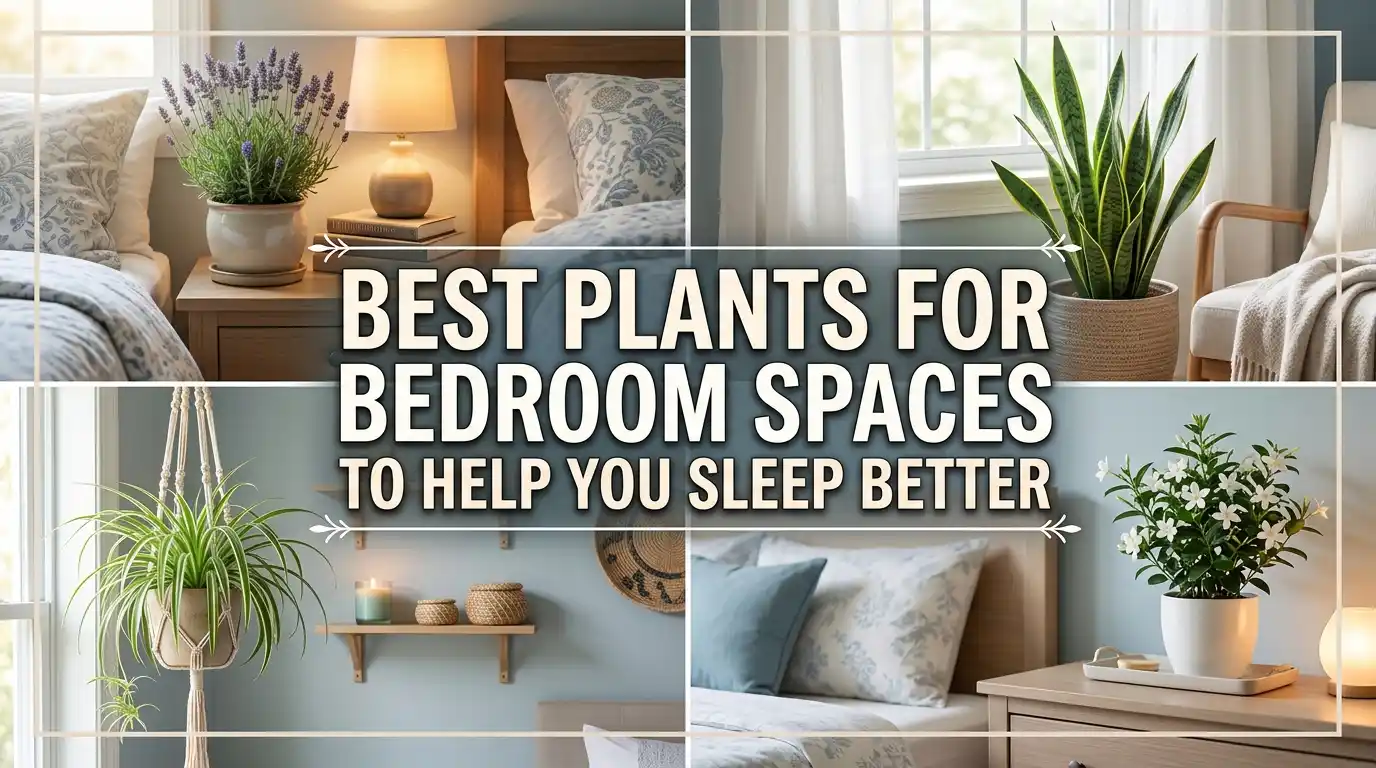 Best Plants for Bedroom Spaces to Help You Sleep Better