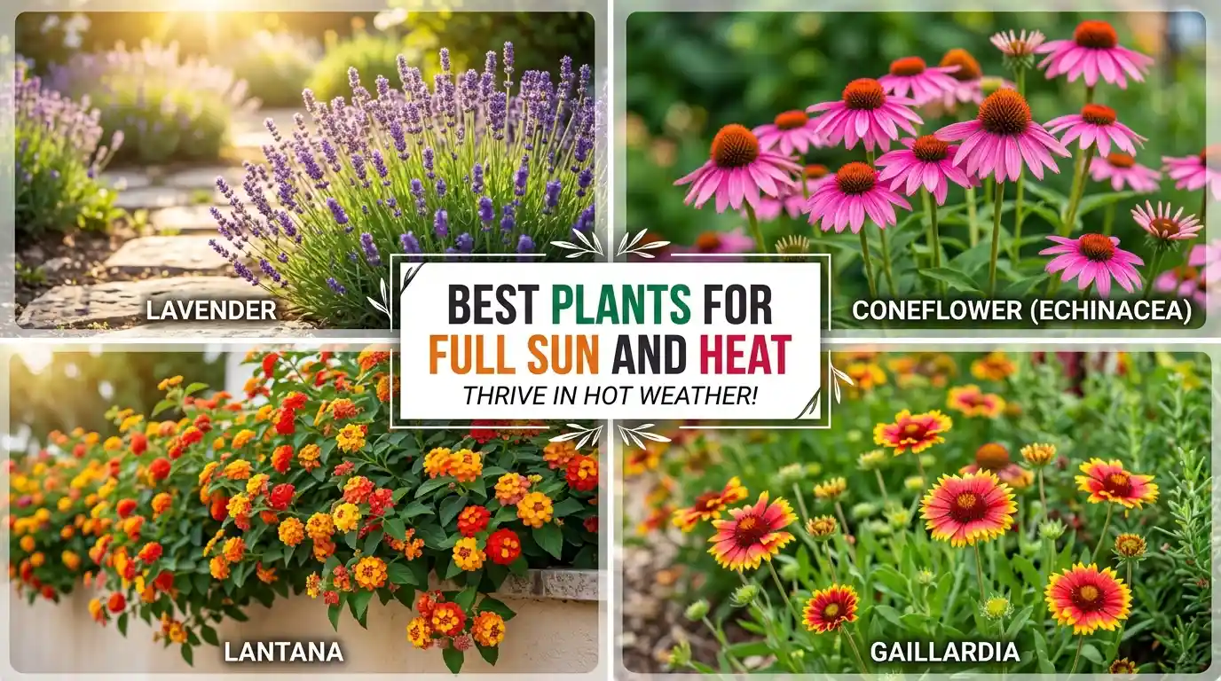 Best Plants for Full Sun and Heat: 10 Picks That Thrive When Temperatures Soar