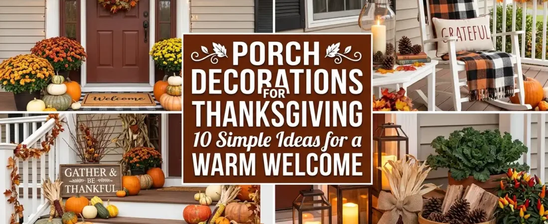 Porch Decorations for Thanksgiving — 10 Simple Ideas for a Warm Welcome