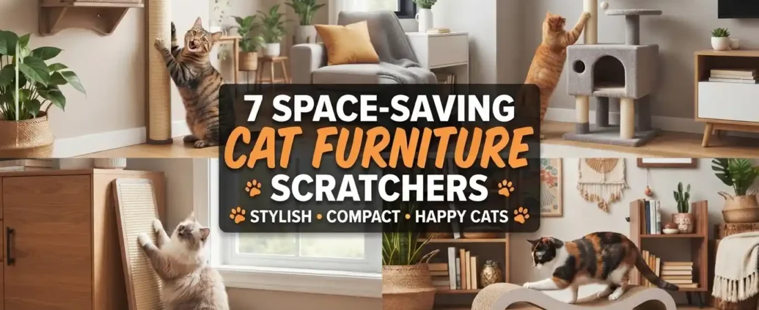Cat Furniture Scratchers 7 Space-Saving Ideas