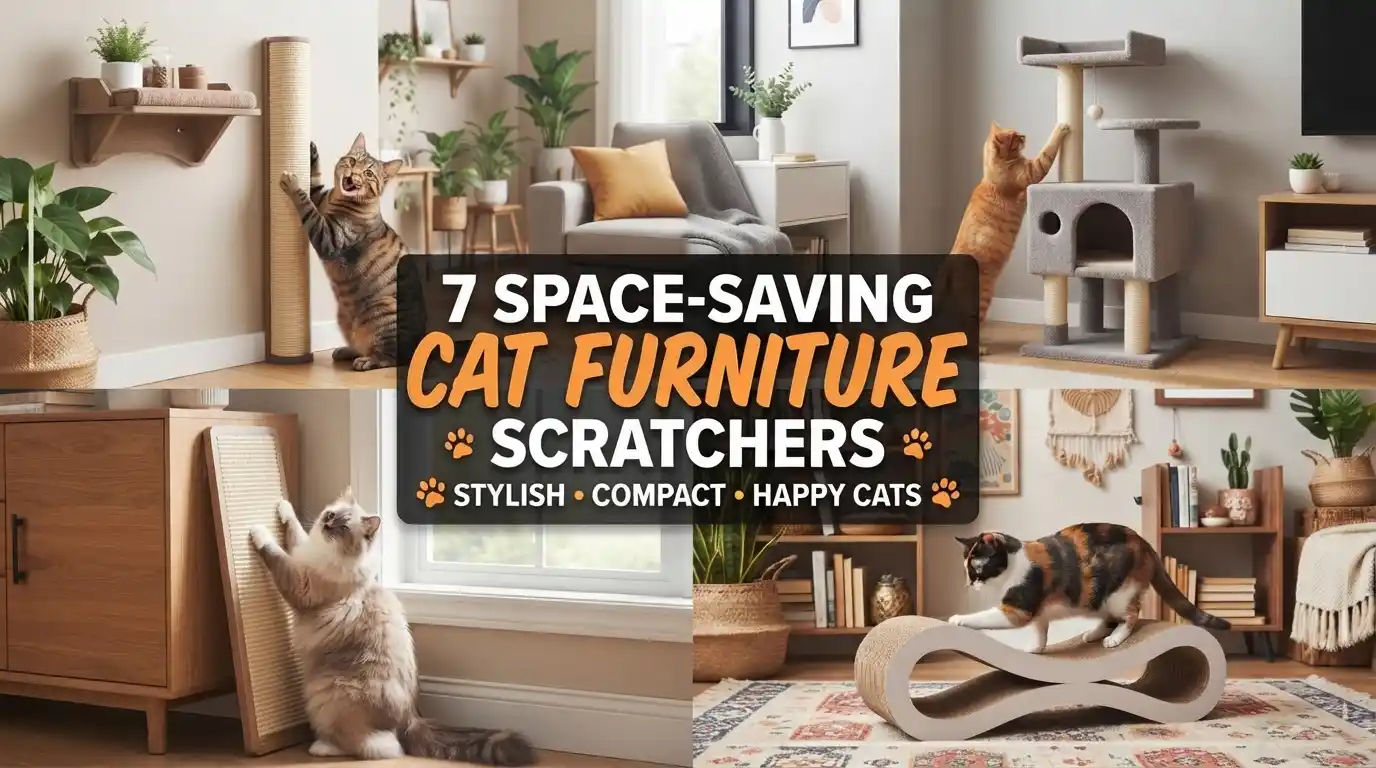 Cat Furniture Scratchers 7 Space-Saving Ideas
