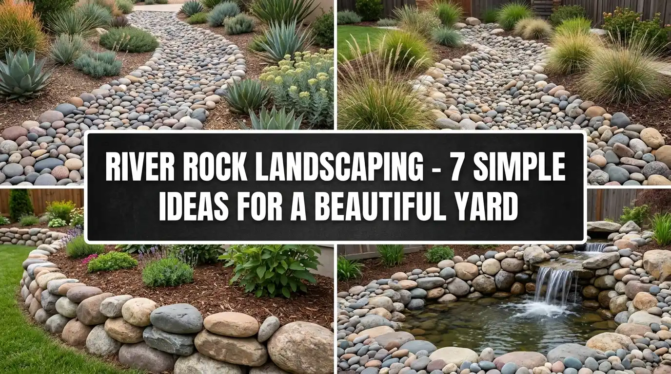 River Rock Landscaping – 7 Simple Ideas for a Beautiful Yard