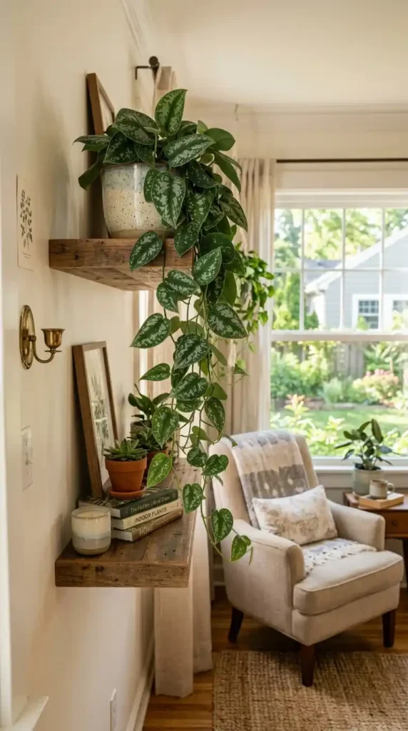 Scindapsus pictus trailing