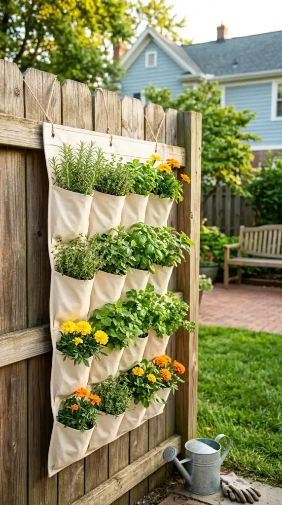 Shoe organizer vertical garden