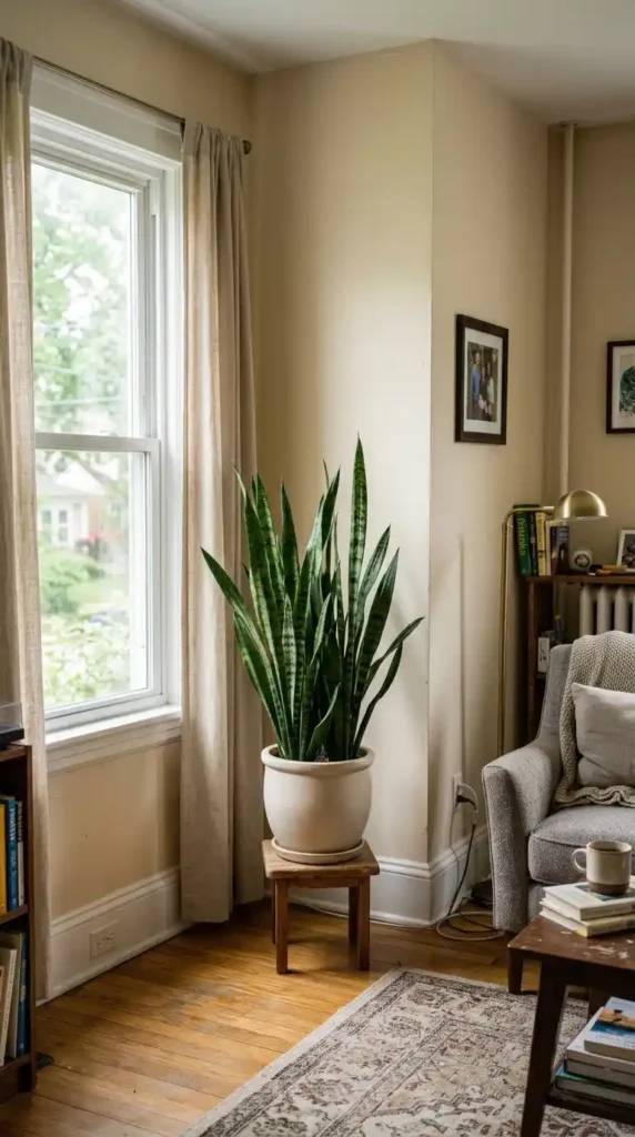 Snake plant in pot