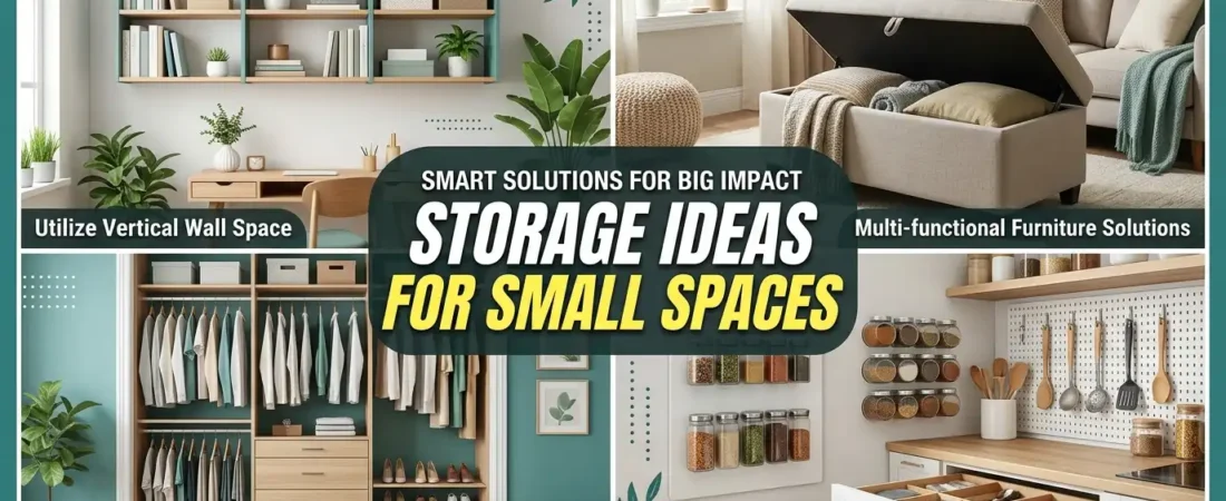 Storage Ideas for Small Spaces That Unlock Hidden Square Footage