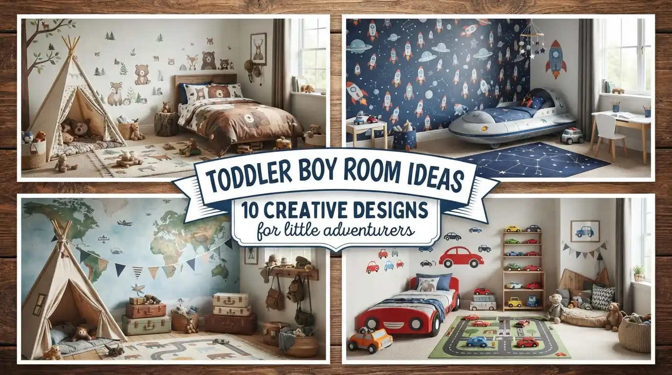 Toddler Boy Room Ideas: 10 Creative Designs for Little Adventurers