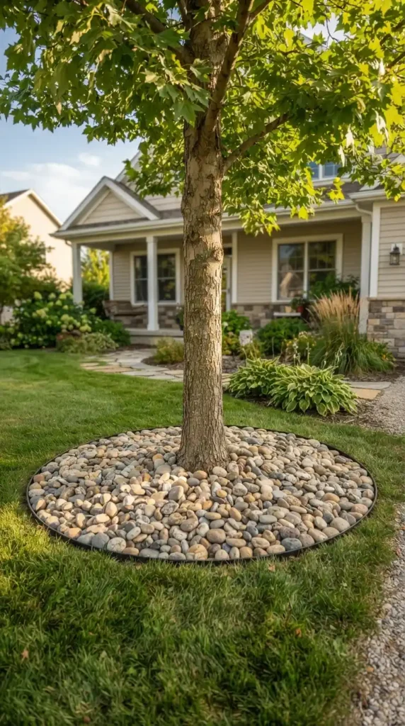 Tree ring river rocks American