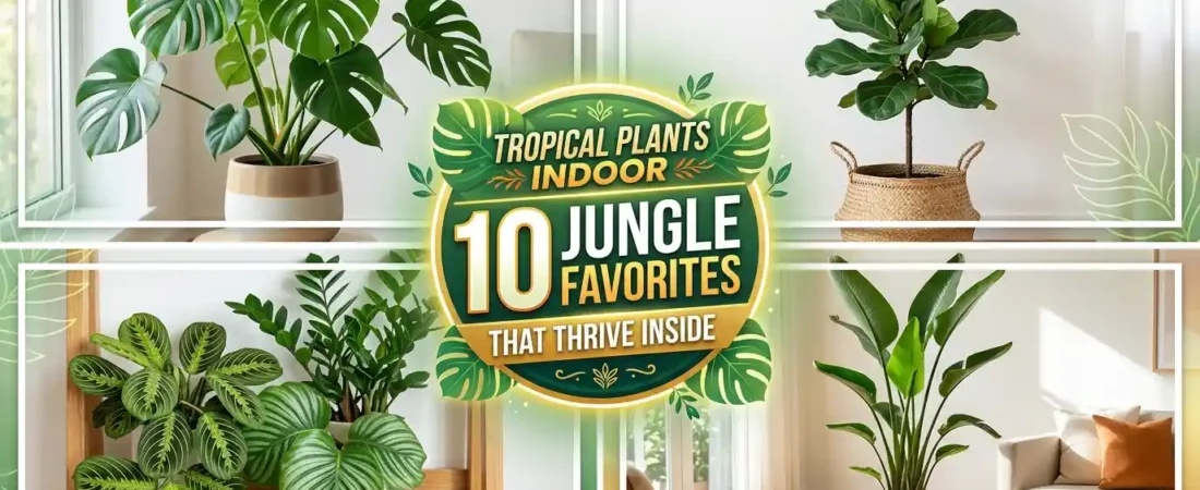 Tropical Plants Indoor: 10 Jungle Favorites That Thrive Inside