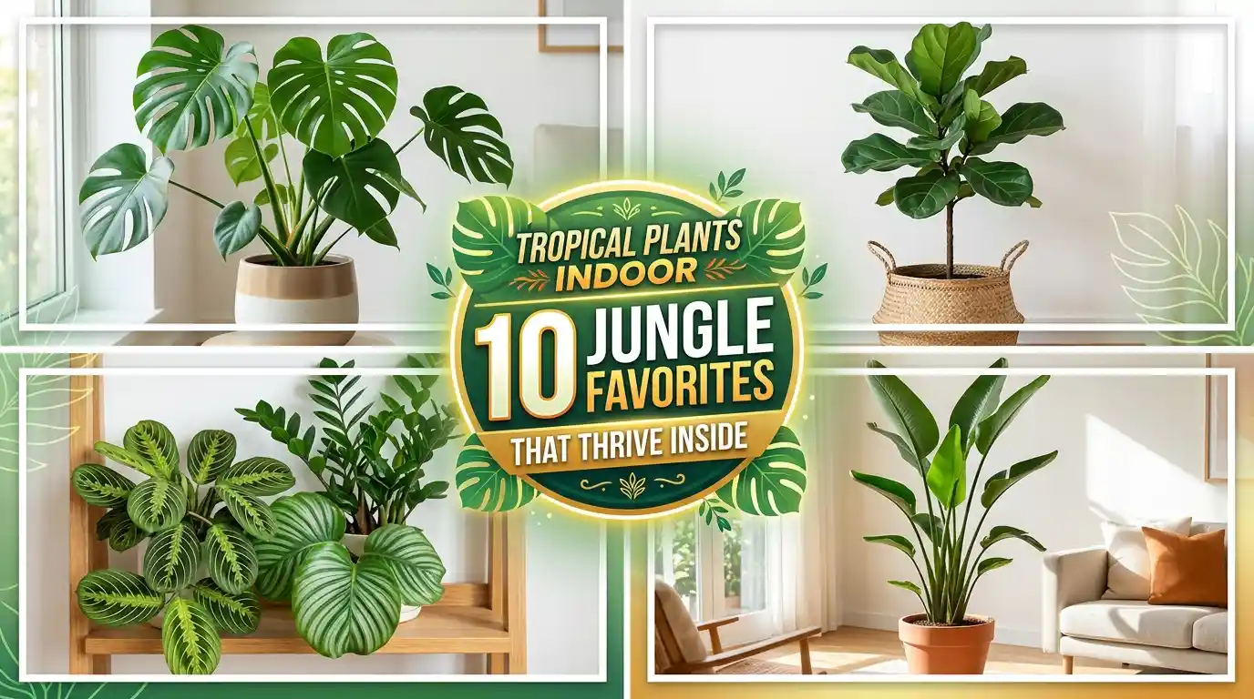 Tropical Plants Indoor: 10 Jungle Favorites That Thrive Inside