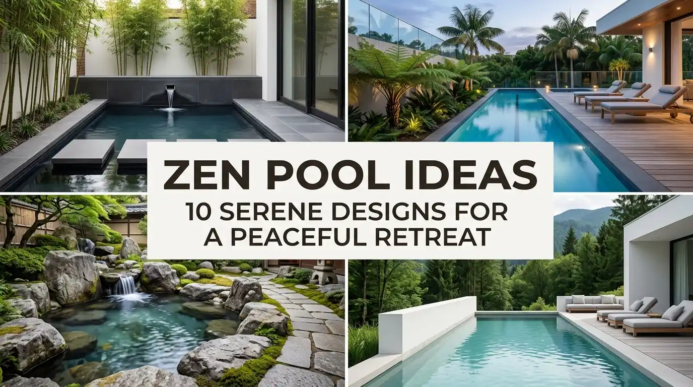 Zen Pool Ideas — 10 Serene Designs for a Peaceful Retreat